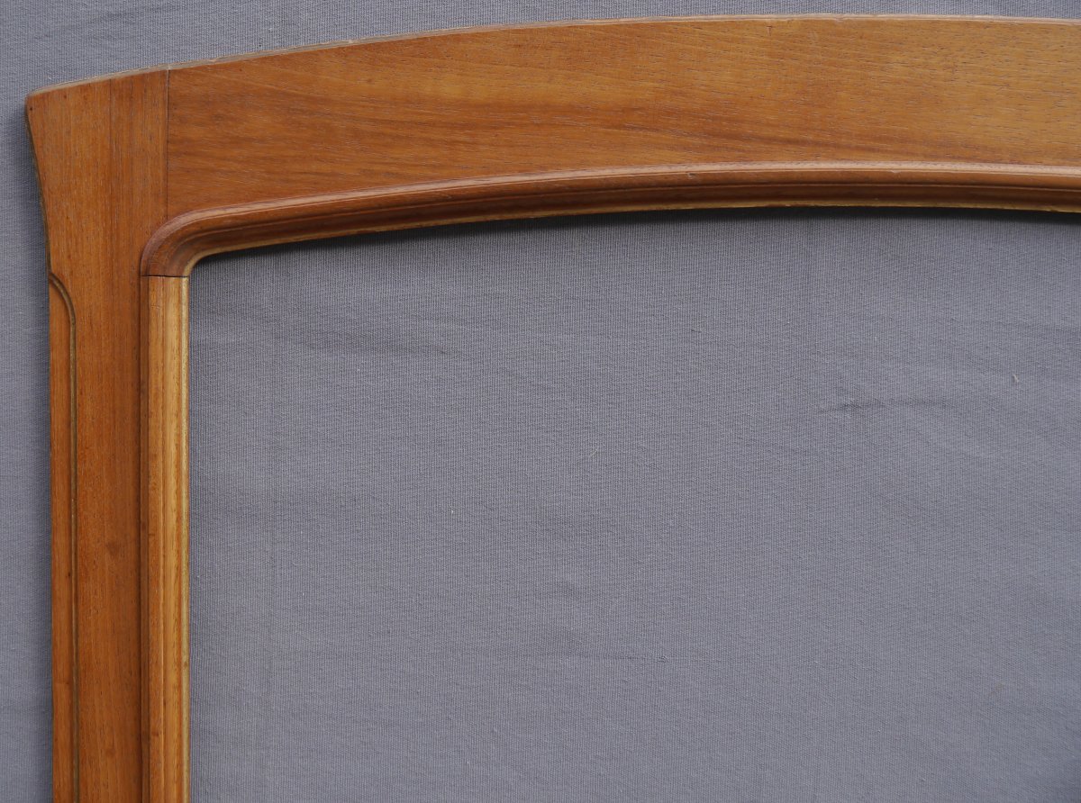 Art Nouveau Walnut Frame, View 45.5/43x69 Cm-photo-4