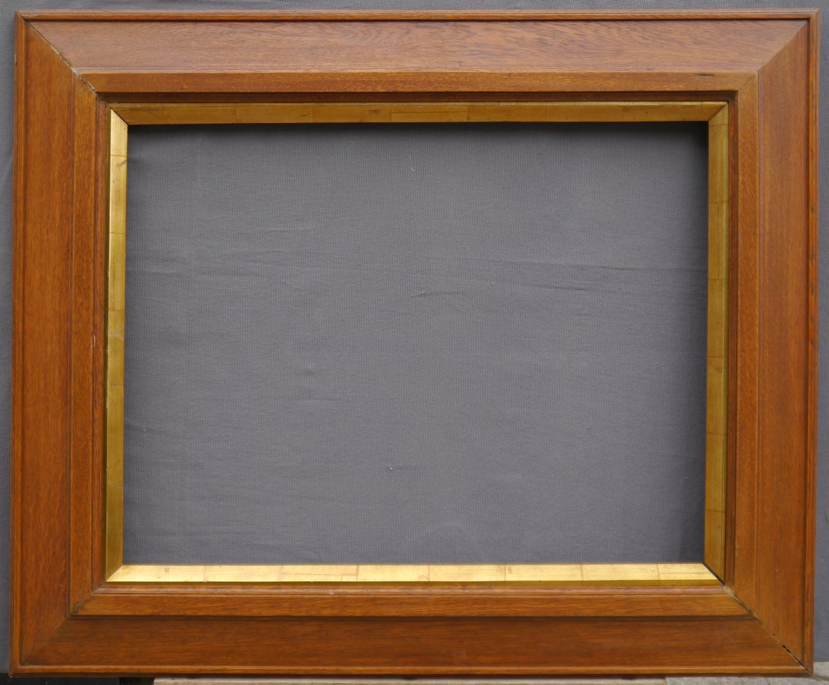 Cadre en chêne vue 70x53 cm pour format 25P (73x54cm)#1-photo-2