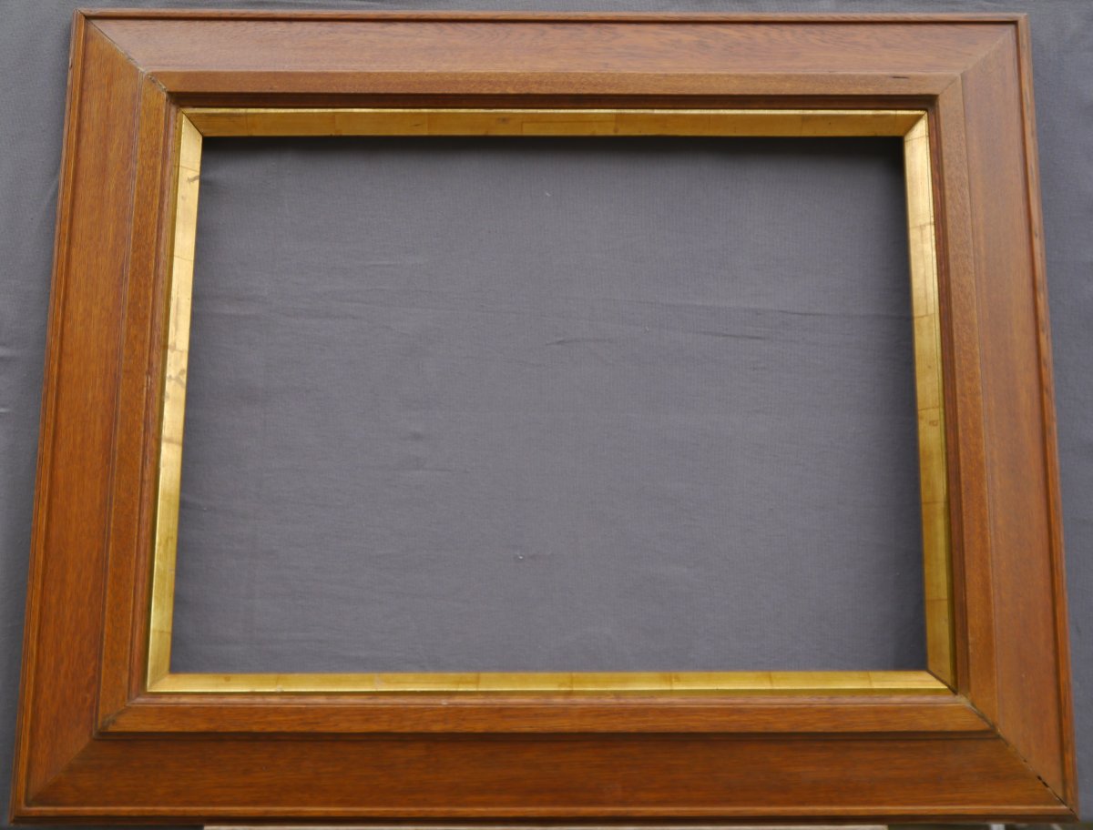 Cadre en chêne vue 70x53 cm pour format 25P (73x54cm)#1-photo-4