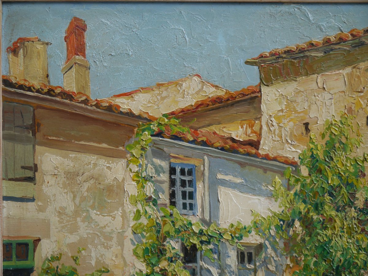 Un jardin sous le soleil. Yvon DIEULAFE (1903-1990)-photo-2