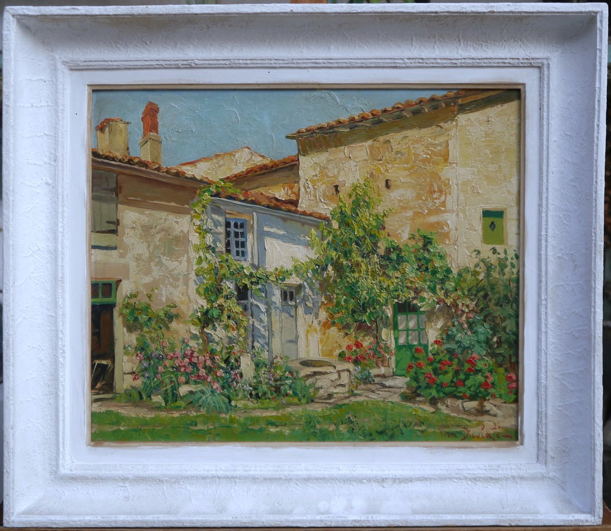 Un jardin sous le soleil. Yvon DIEULAFE (1903-1990)-photo-5