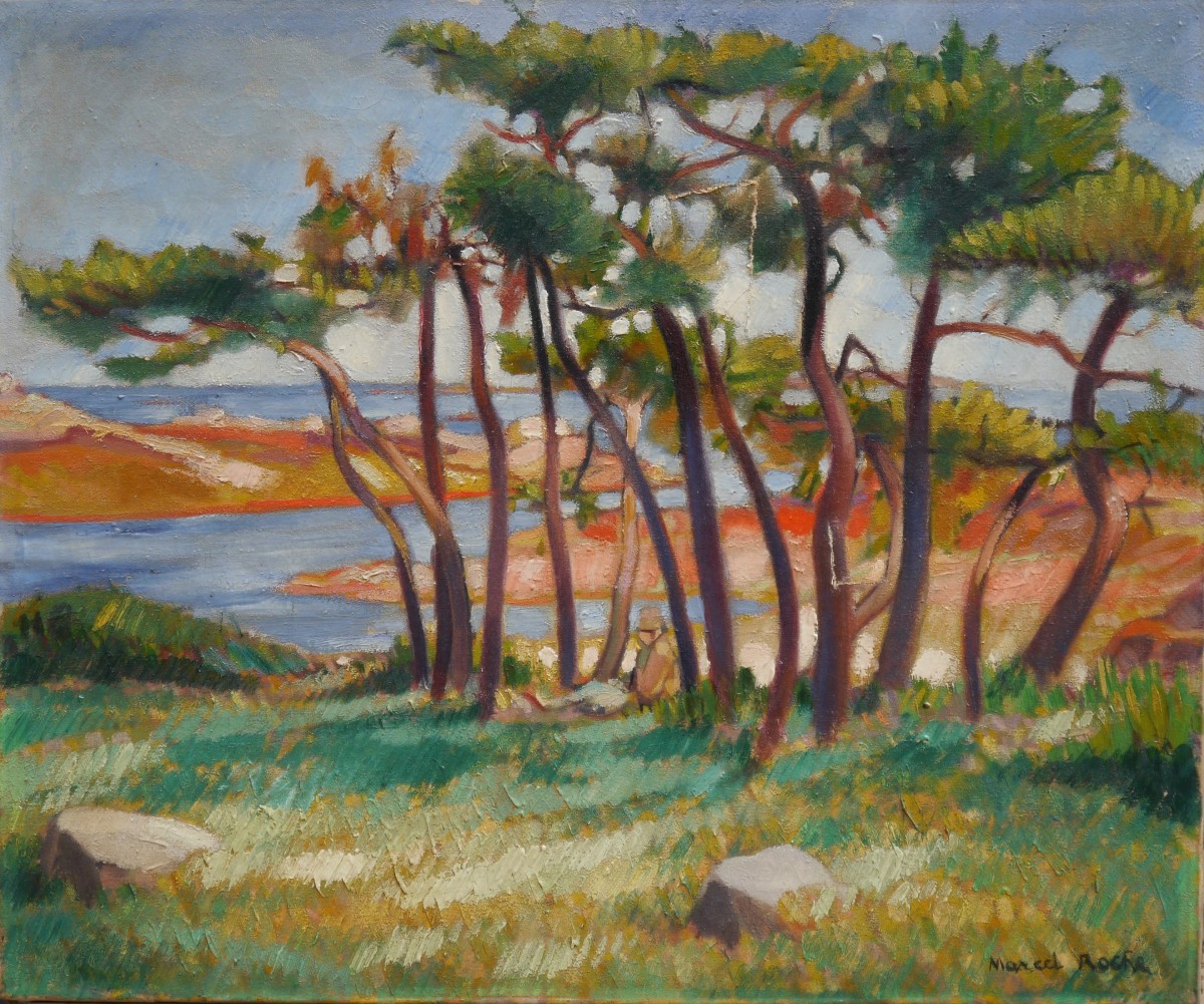 Ile de Bréhat. Marcel ROCHE (1890-1959)