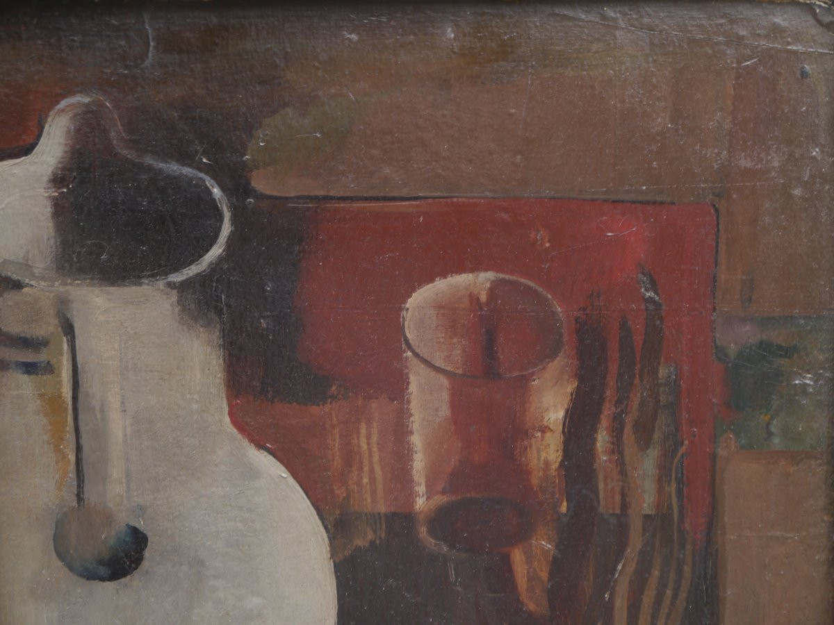 Charlotte Henschel (1892-1985). Cubist Still Life-photo-2