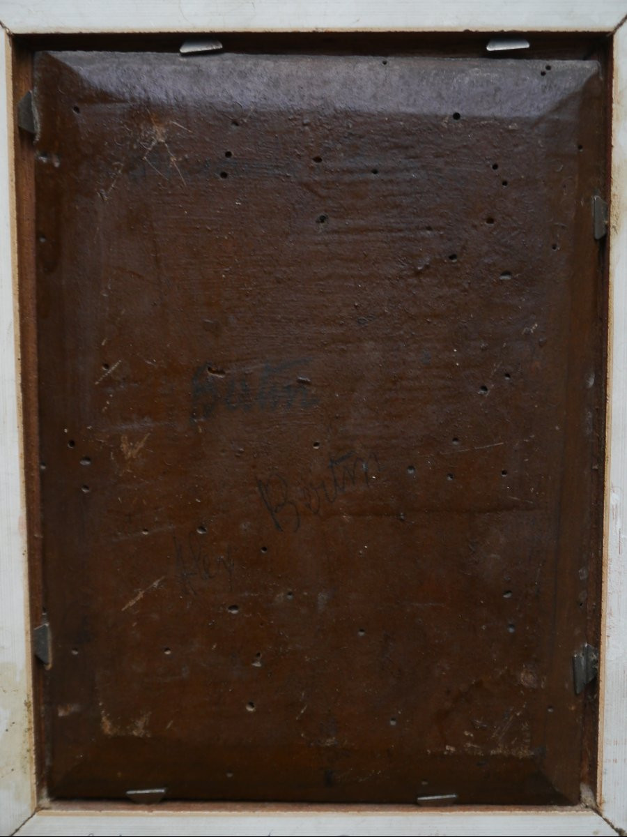 Portrait profil de femme 1897. Alexandre BERTIN (1854-1934) Fécamp-photo-4