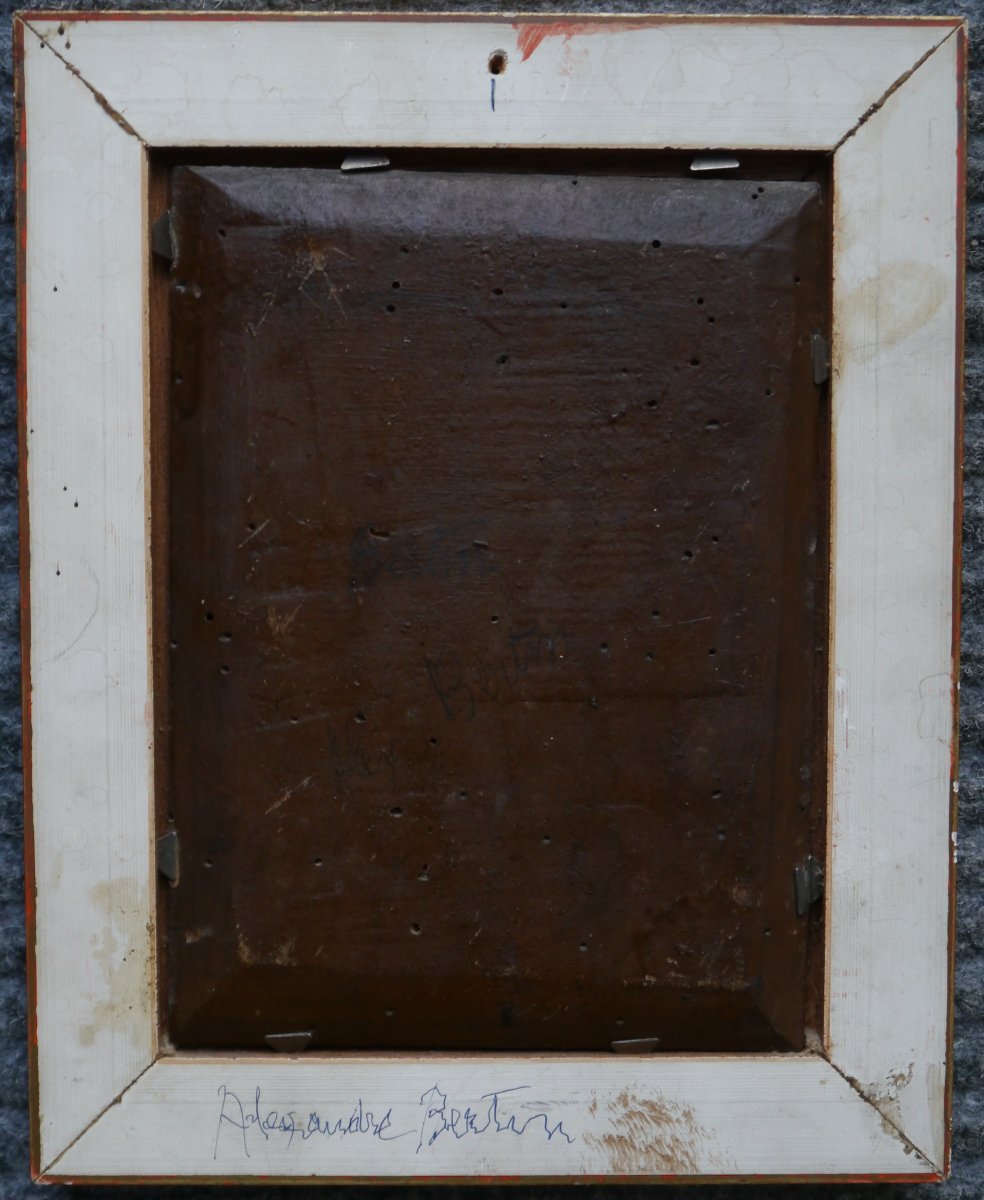 Portrait profil de femme 1897. Alexandre BERTIN (1854-1934) Fécamp-photo-1