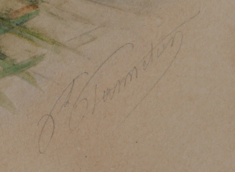 Portrait de famille, une mère et ses cinq enfants vers 1850-photo-4