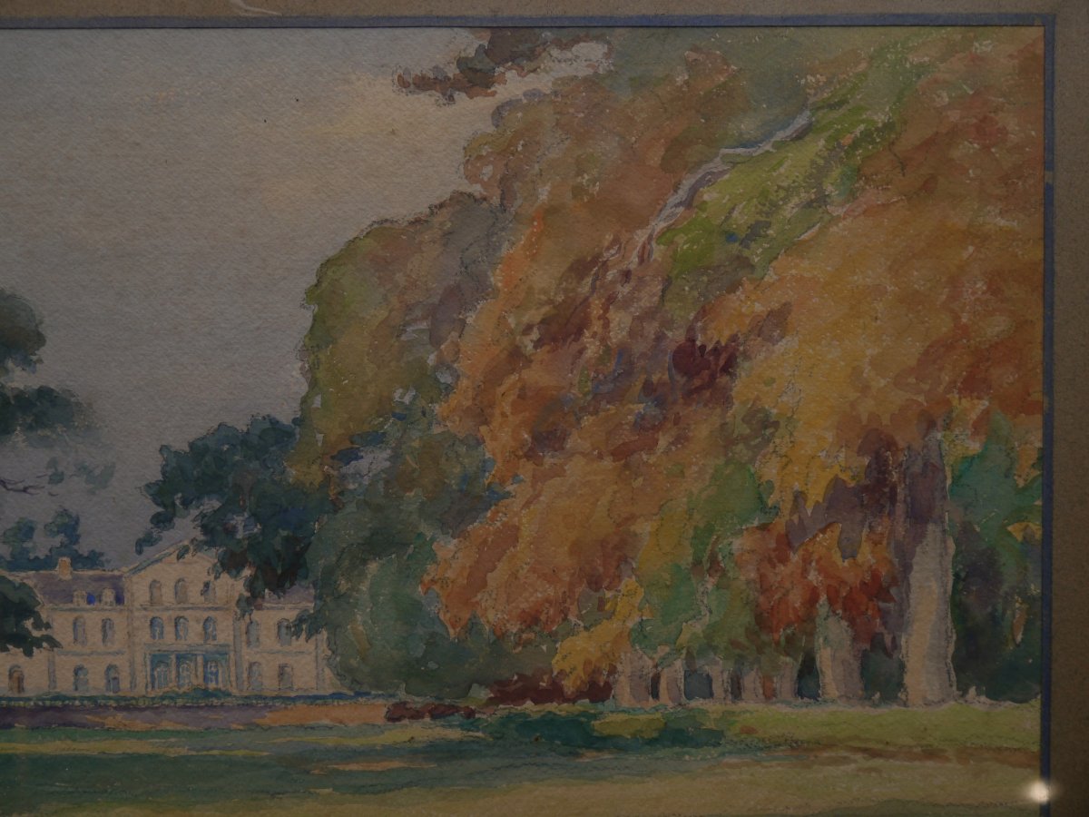 Château De La Néauvais 1934, De La Guerrande. Léon Hamonet (1877-1953)-photo-4