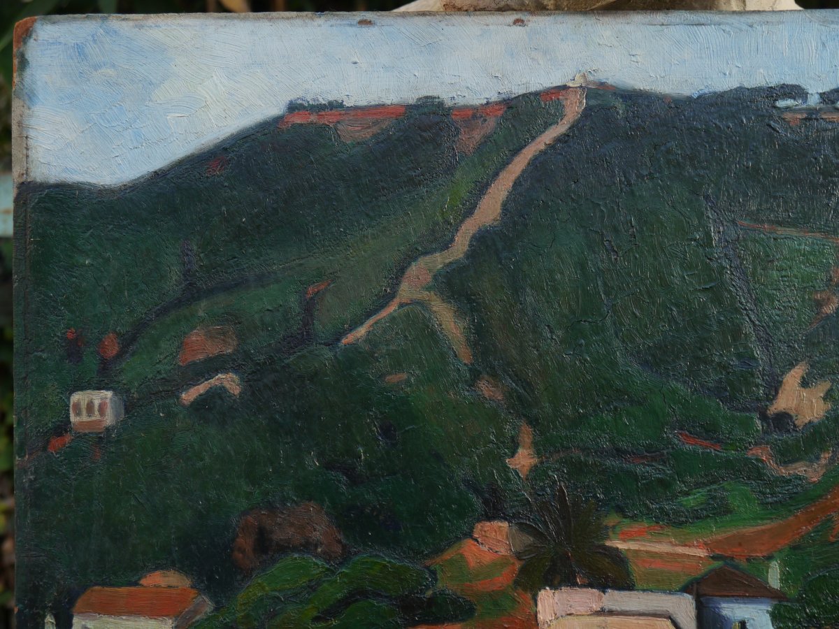 The Murdjadjo Near Oran In Algeria. Geneviève Tuduri (1895-?)-photo-3