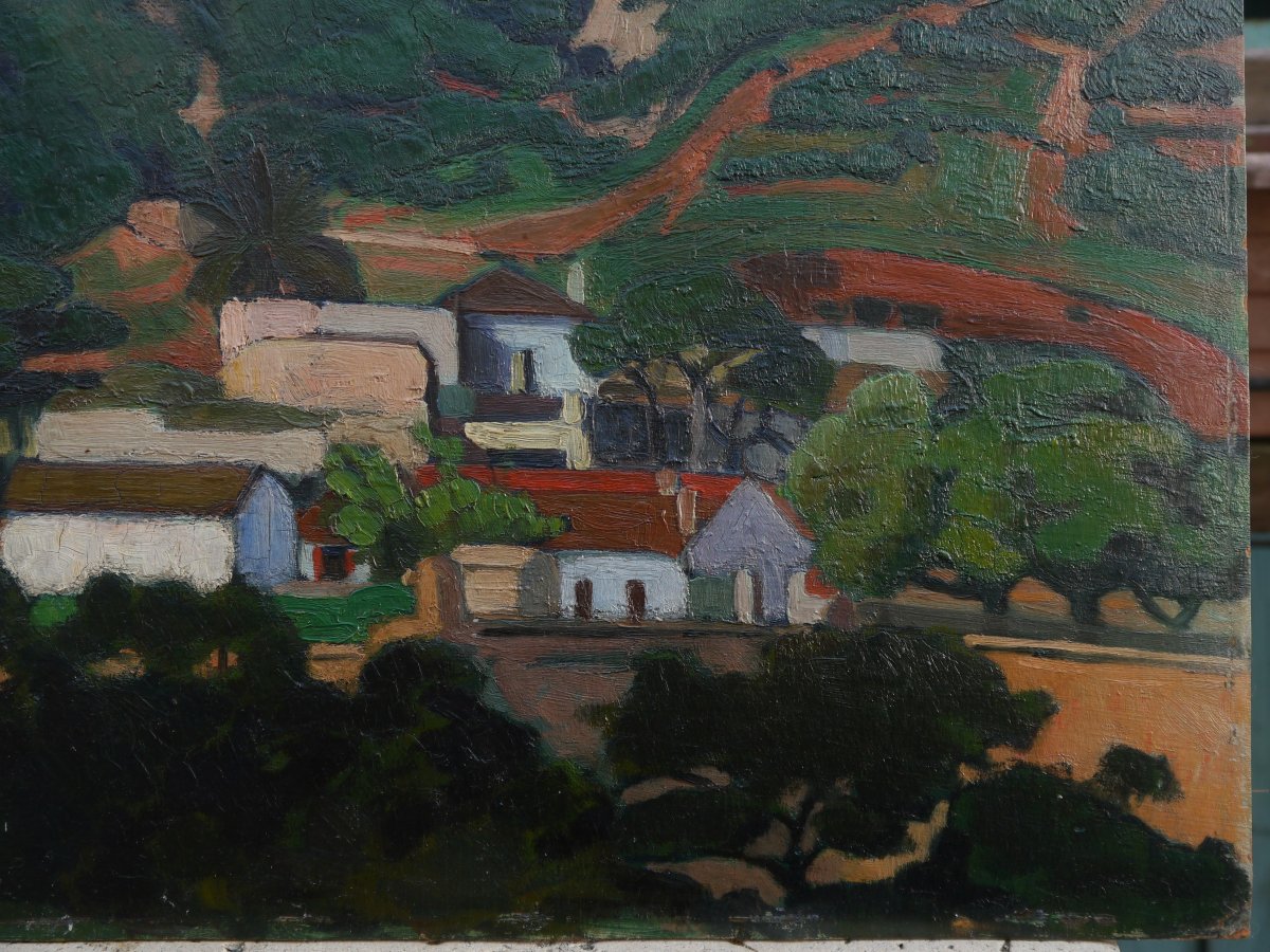 The Murdjadjo Near Oran In Algeria. Geneviève Tuduri (1895-?)-photo-1