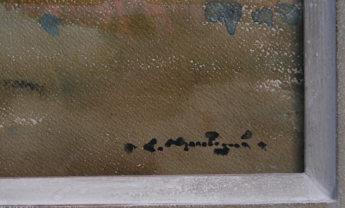 Louis Agricol Montagné (1879-1960). Spring In Provence.-photo-2