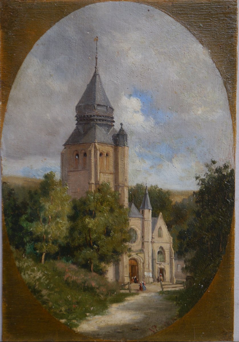 L'église de Saint-Valery-en-Caux, 1853/8. Alexandre-Noël Picard (1813-1869).-photo-4