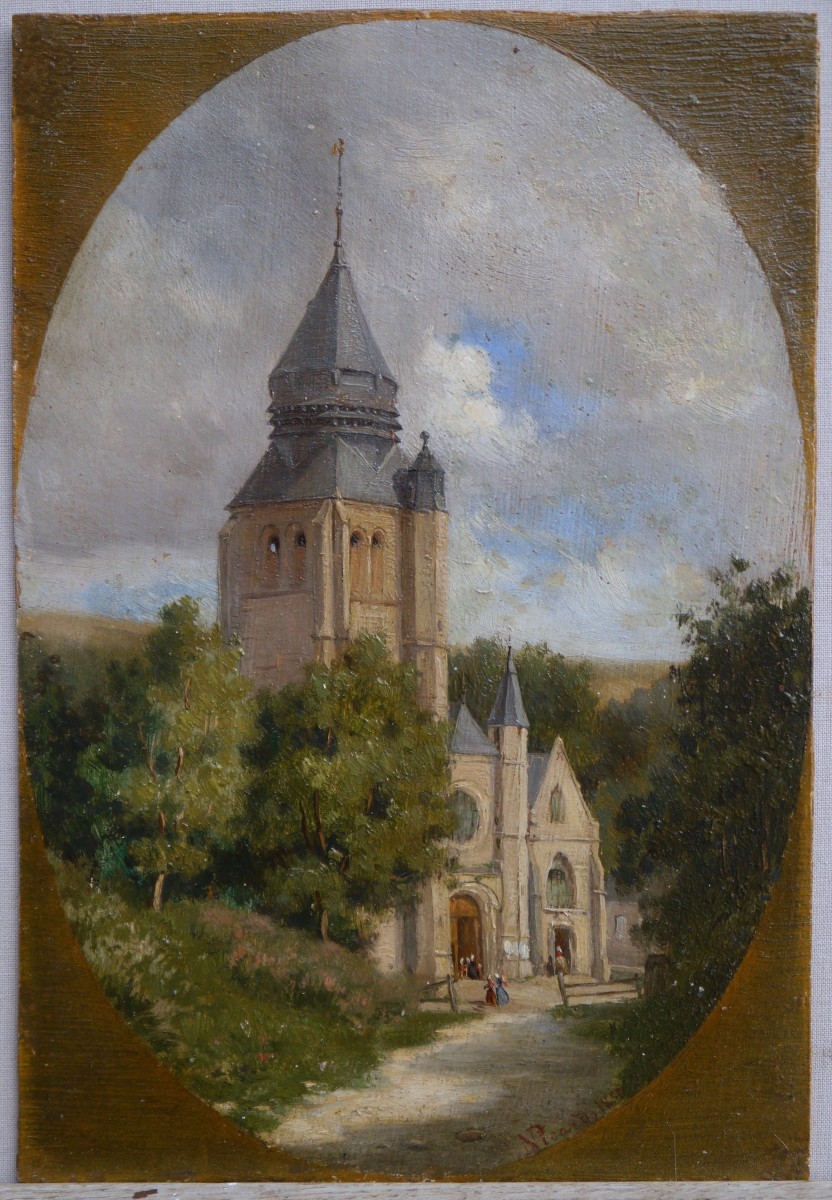 L'église de Saint-Valery-en-Caux, 1853/8. Alexandre-Noël Picard (1813-1869).-photo-3