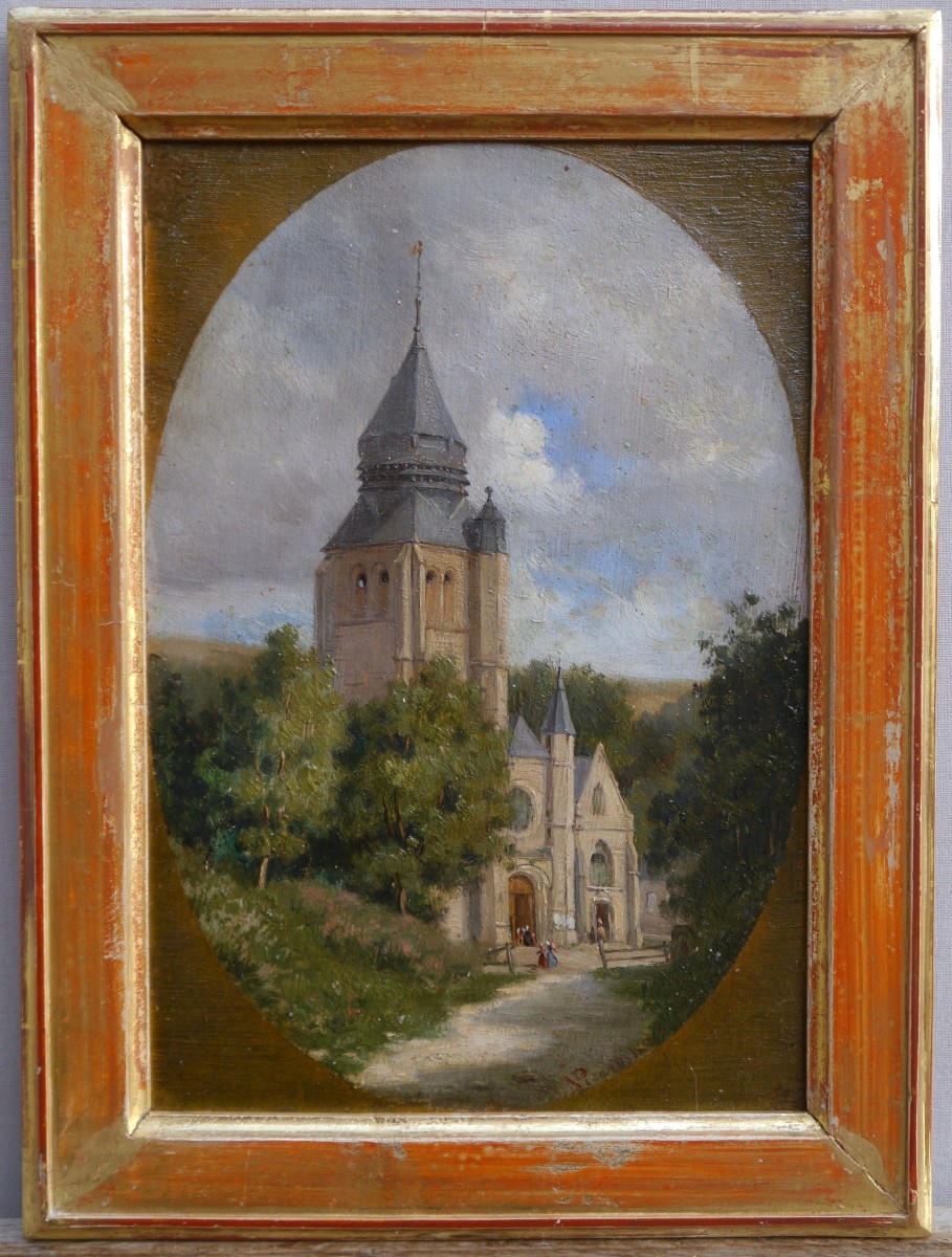 L'église de Saint-Valery-en-Caux, 1853/8. Alexandre-Noël Picard (1813-1869).-photo-2
