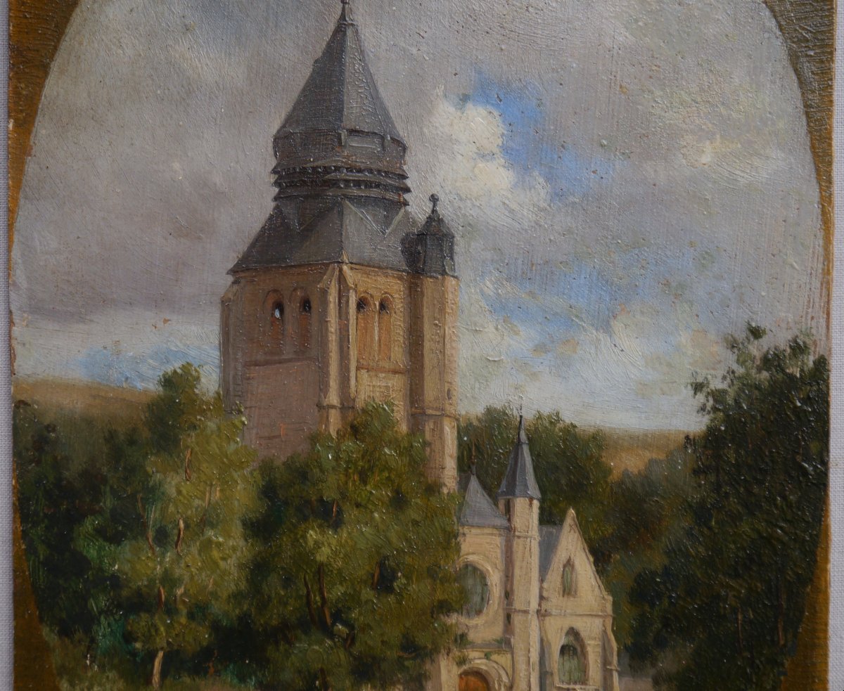 L'église de Saint-Valery-en-Caux, 1853/8. Alexandre-Noël Picard (1813-1869).-photo-4