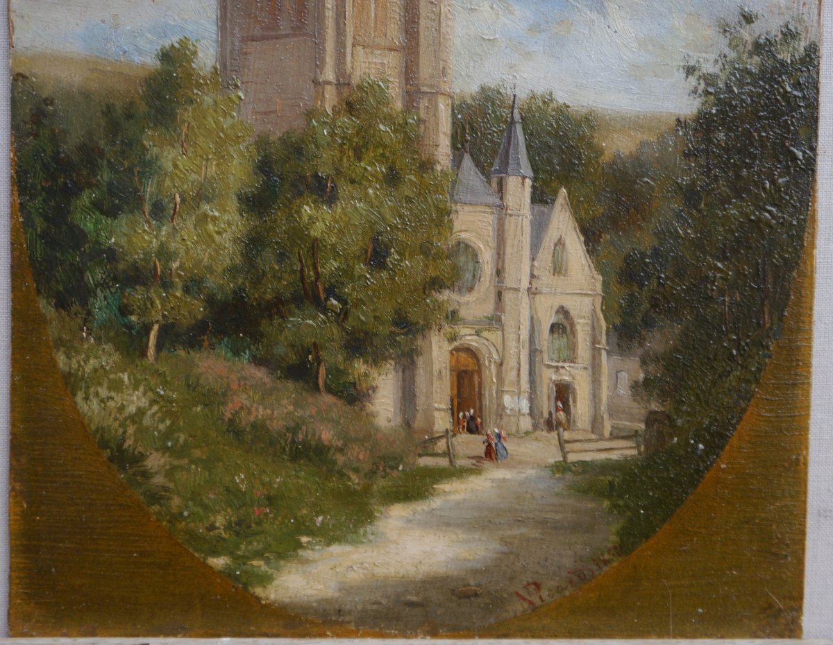 L'église de Saint-Valery-en-Caux, 1853/8. Alexandre-Noël Picard (1813-1869).-photo-5