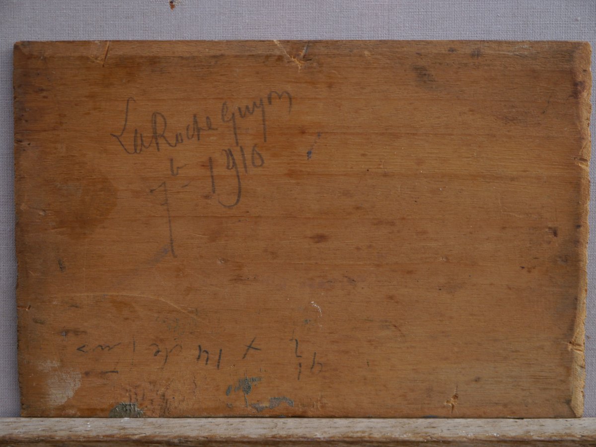 Petit paysage nocturne, La Roche Guyon 1910. -photo-1