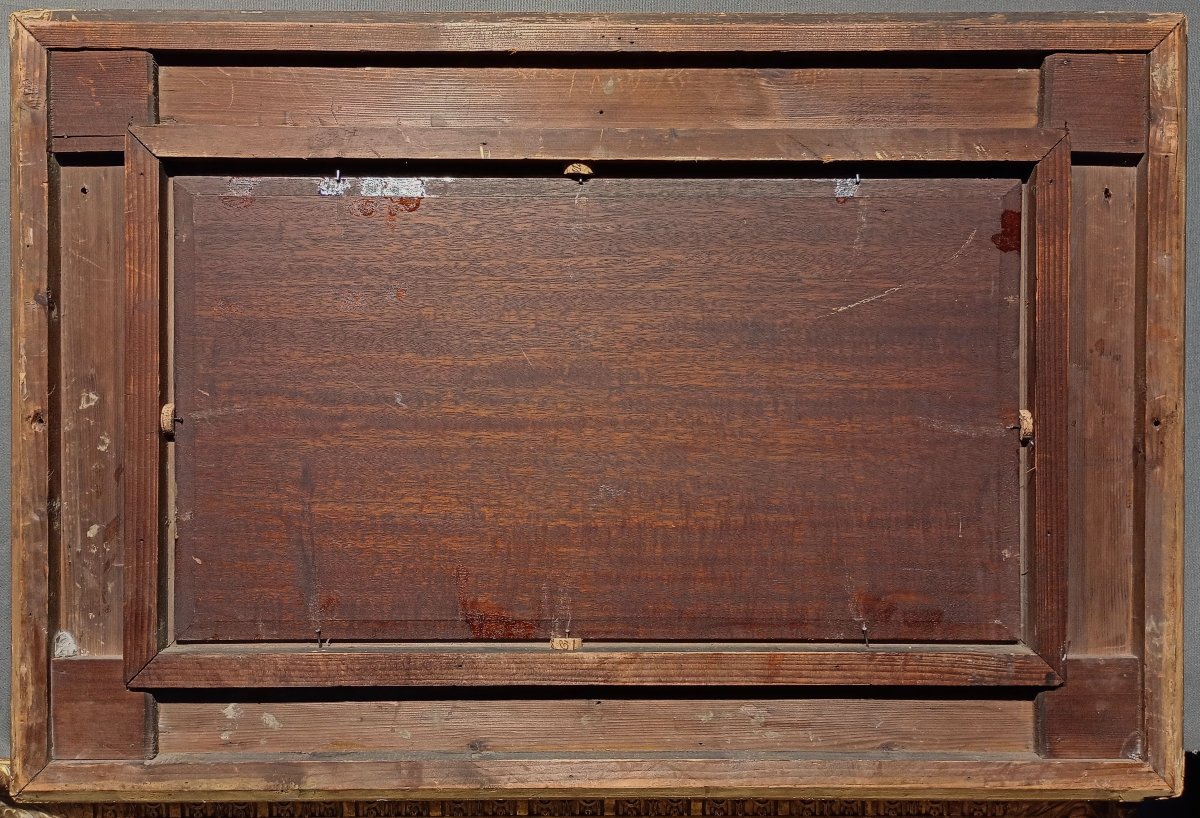 Hippolyte Camille Delpy (1842-1910). The Berneval Pond In Normandy, Circa 1880-photo-8