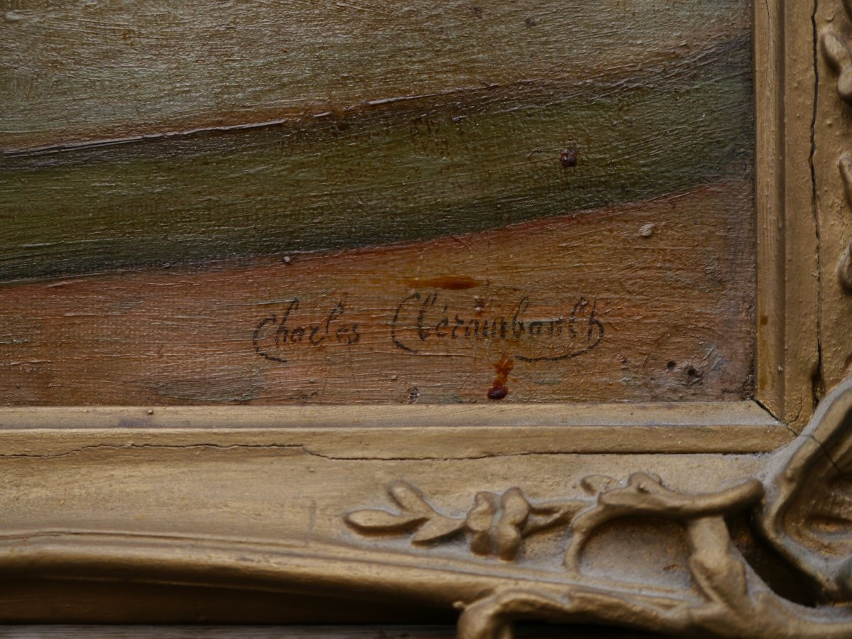 Versailles Park And Latona Fountain. Charles Clerambault (1885-?)-photo-6