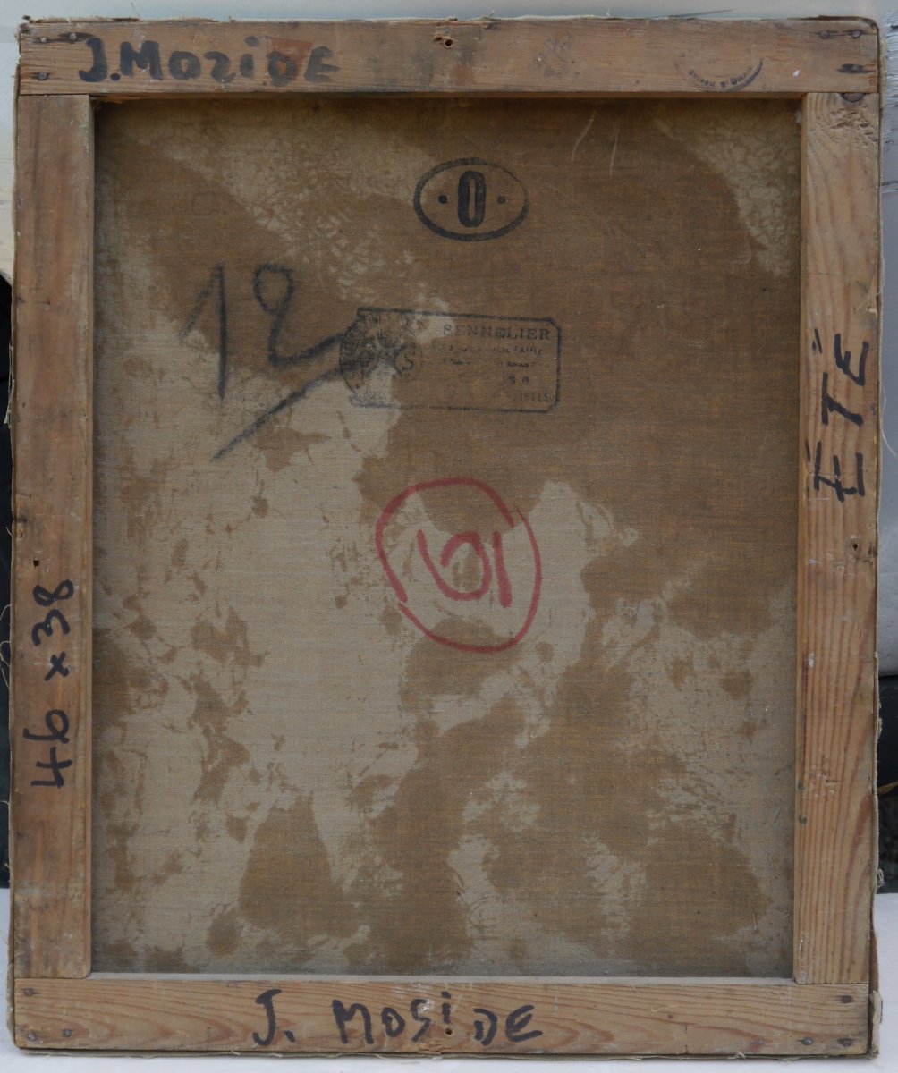 Femme au jardin l'été. Jeanne MORIDE (1881-1970)-photo-7