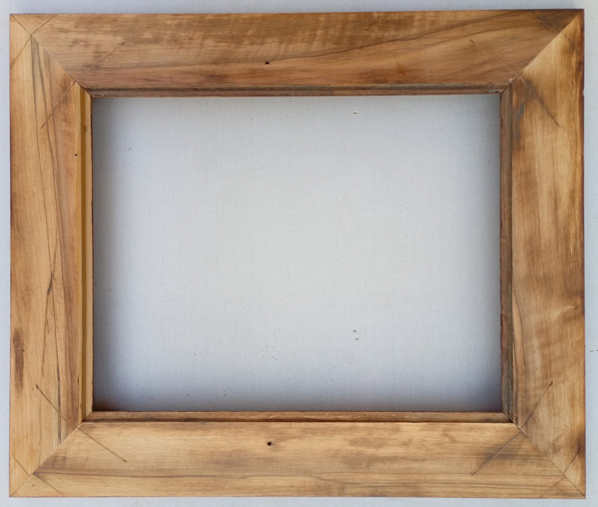 Large cadre en noyer, vue 46x35,5 cm-photo-2