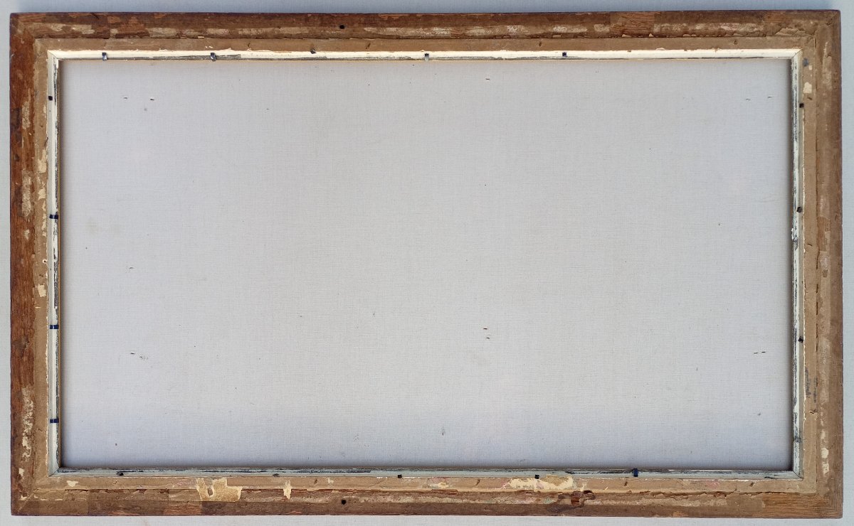 Cadre bois chêne, vue 76x42,5 cm-photo-2