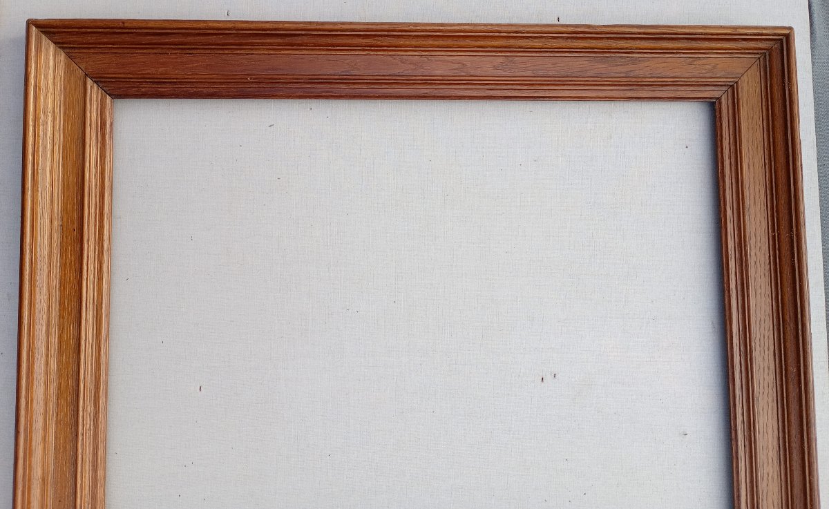 Oak Wood Frame, View 63.5x47 Cm-photo-2