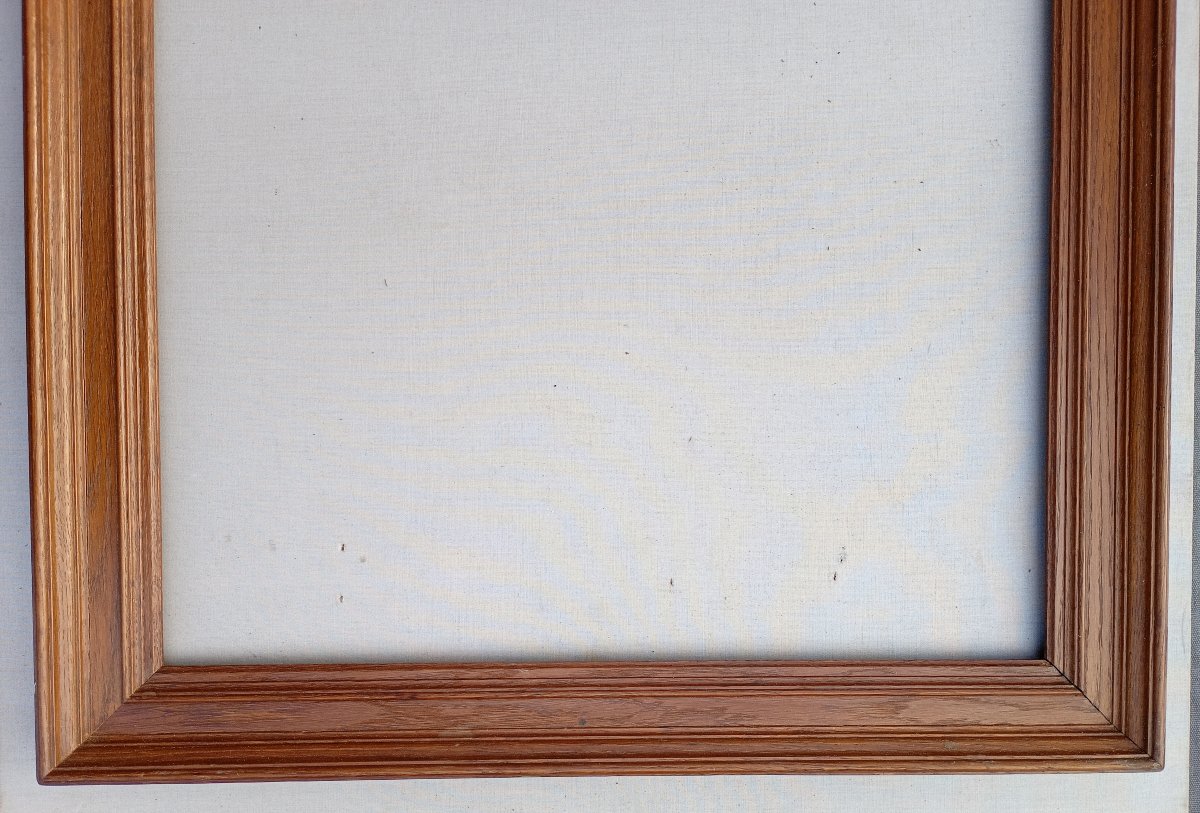 Oak Wood Frame, View 63.5x47 Cm-photo-3