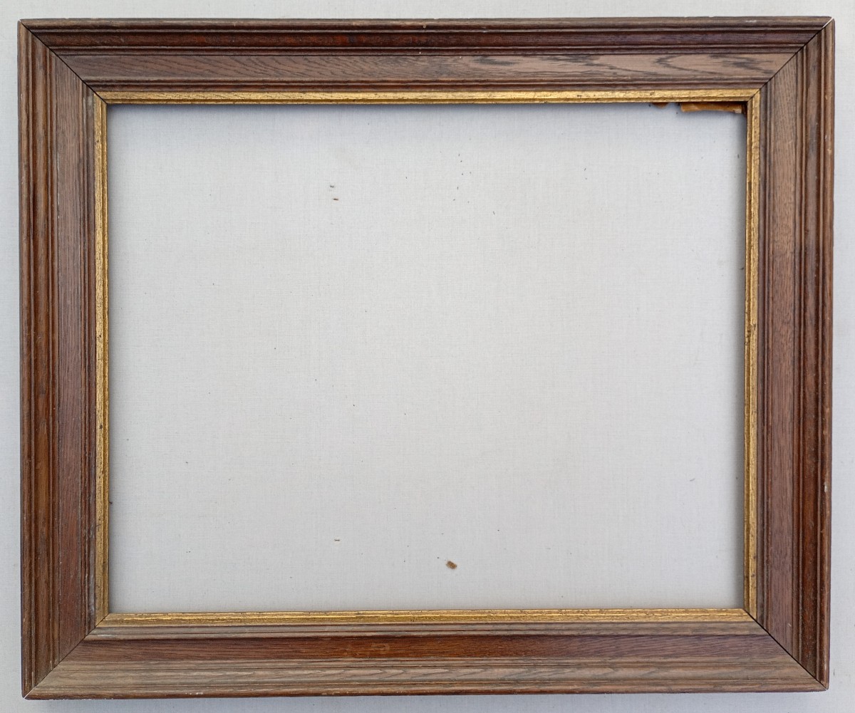 cadre bois chêne , vue 48x38,5 cm