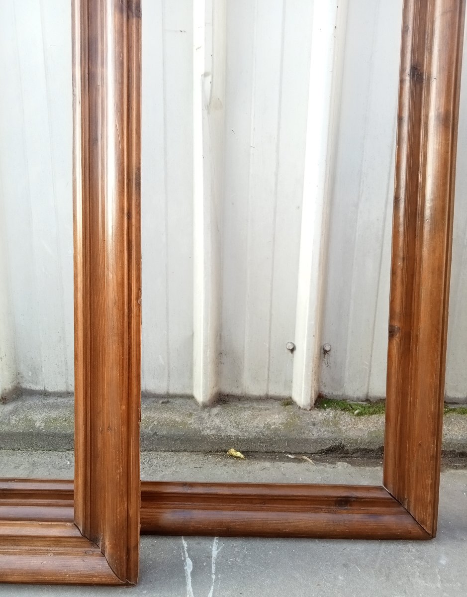 Deux très grands cadres formant une paire vue 198x119 cm (format 120P environ)-photo-3