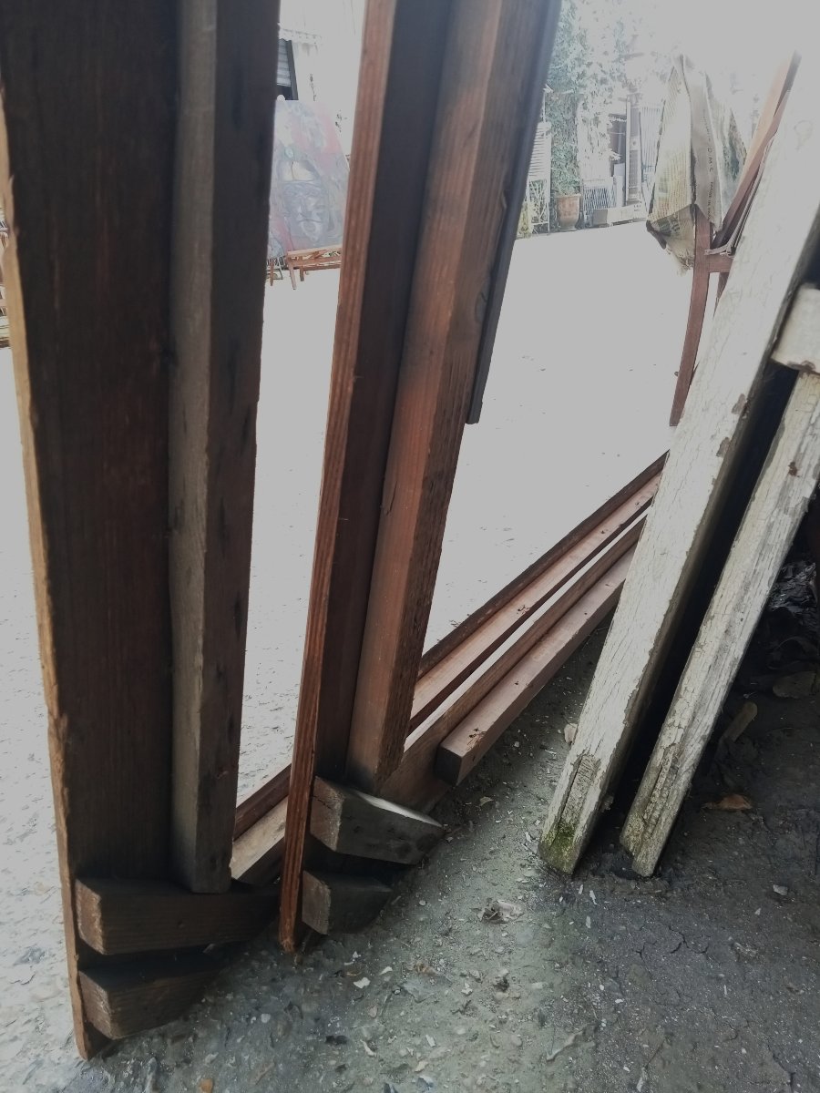 Deux très grands cadres formant une paire vue 198x119 cm (format 120P environ)-photo-3