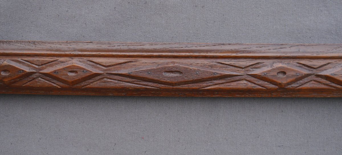 Oak Wood Frame, 65x50 Cm View, Diamond Pattern-photo-5