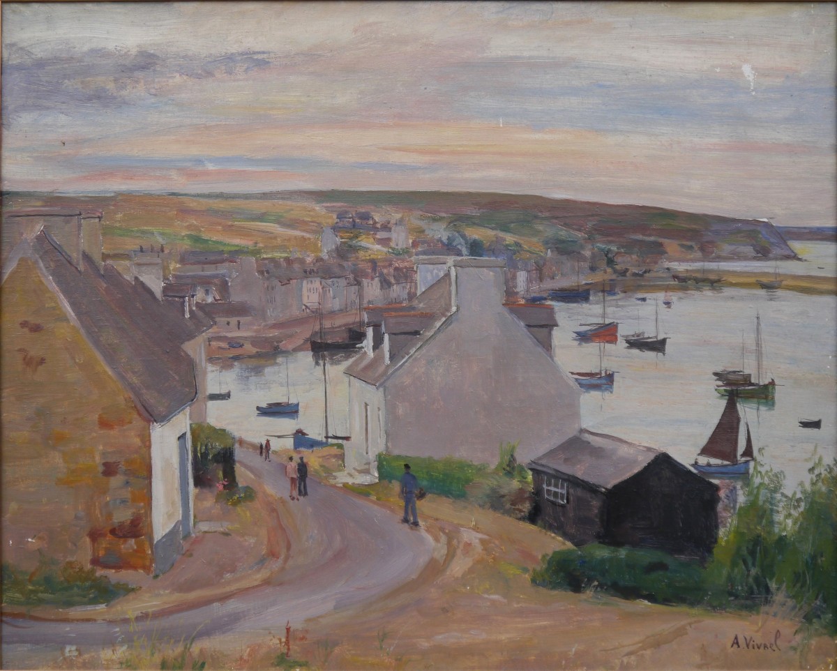 Camaret-sur-mer. André Léon Vivrel (1886-1976)