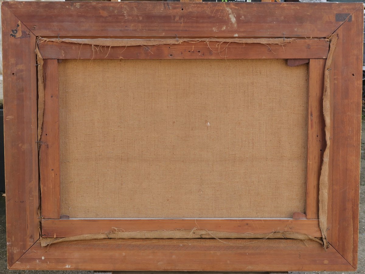 Andreas Einberger (1878-1953). Man Pulling A Boat On A Lake In Tyrol, Austria. Large Format-photo-7