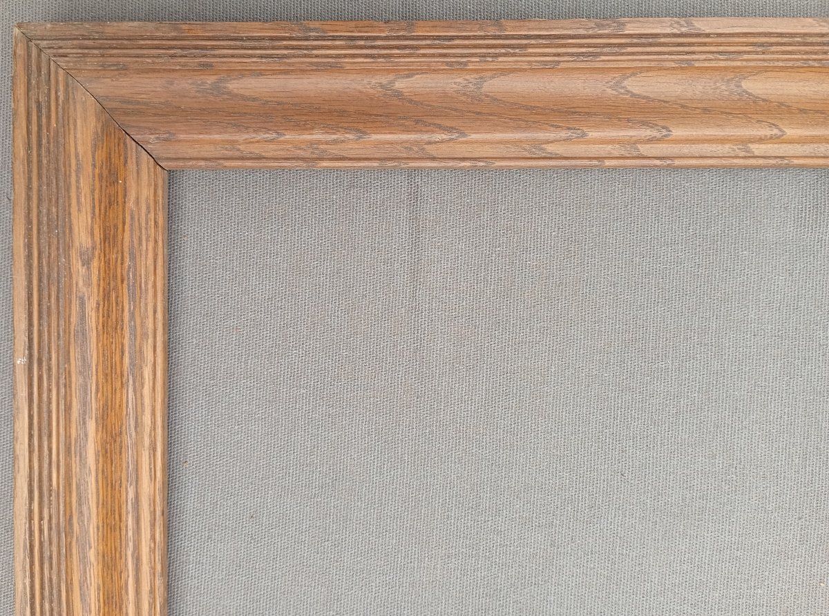 Oak Frame, Circa 1900, Visible Area 59x48.8 Cm-photo-5