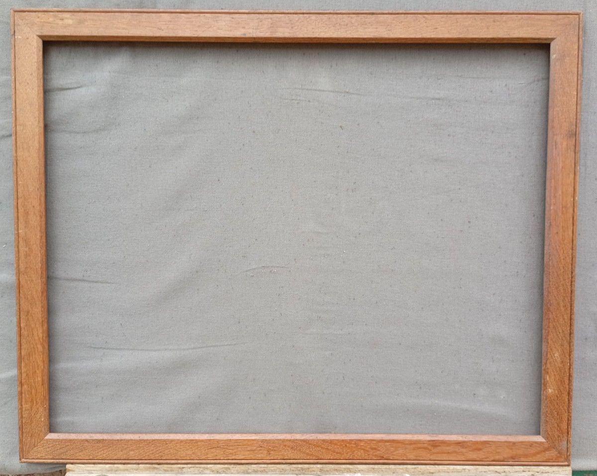 Flat Oak Baguette Frame, 60.4x47.5 Cm View