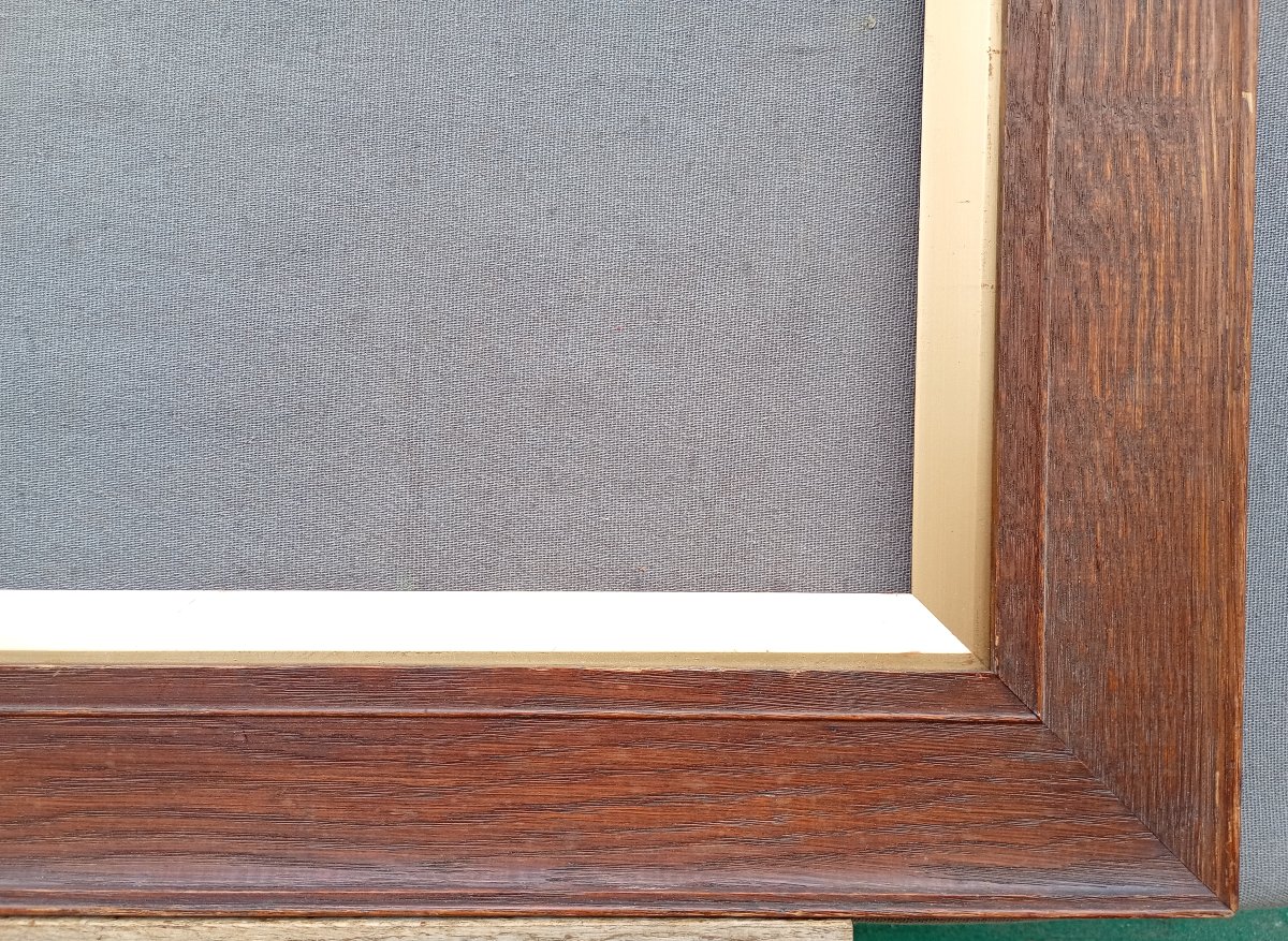 Cadre chêne 1900, vue 69,7x52 cm-photo-6