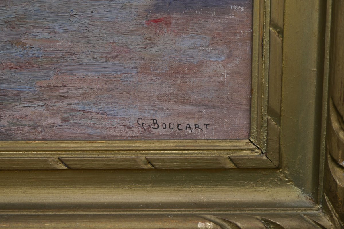 Port-des-Barques, voiliers .Gaston BOUCART (1878-1962)-photo-6