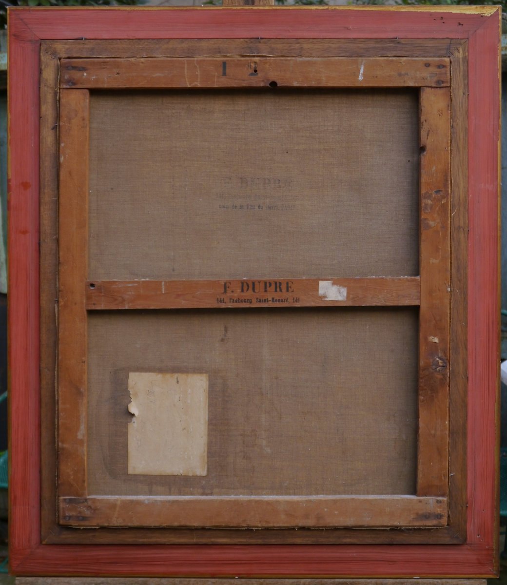 Woman  In Front Of The Church. Renée Flourens, 19th-20th Century-photo-7