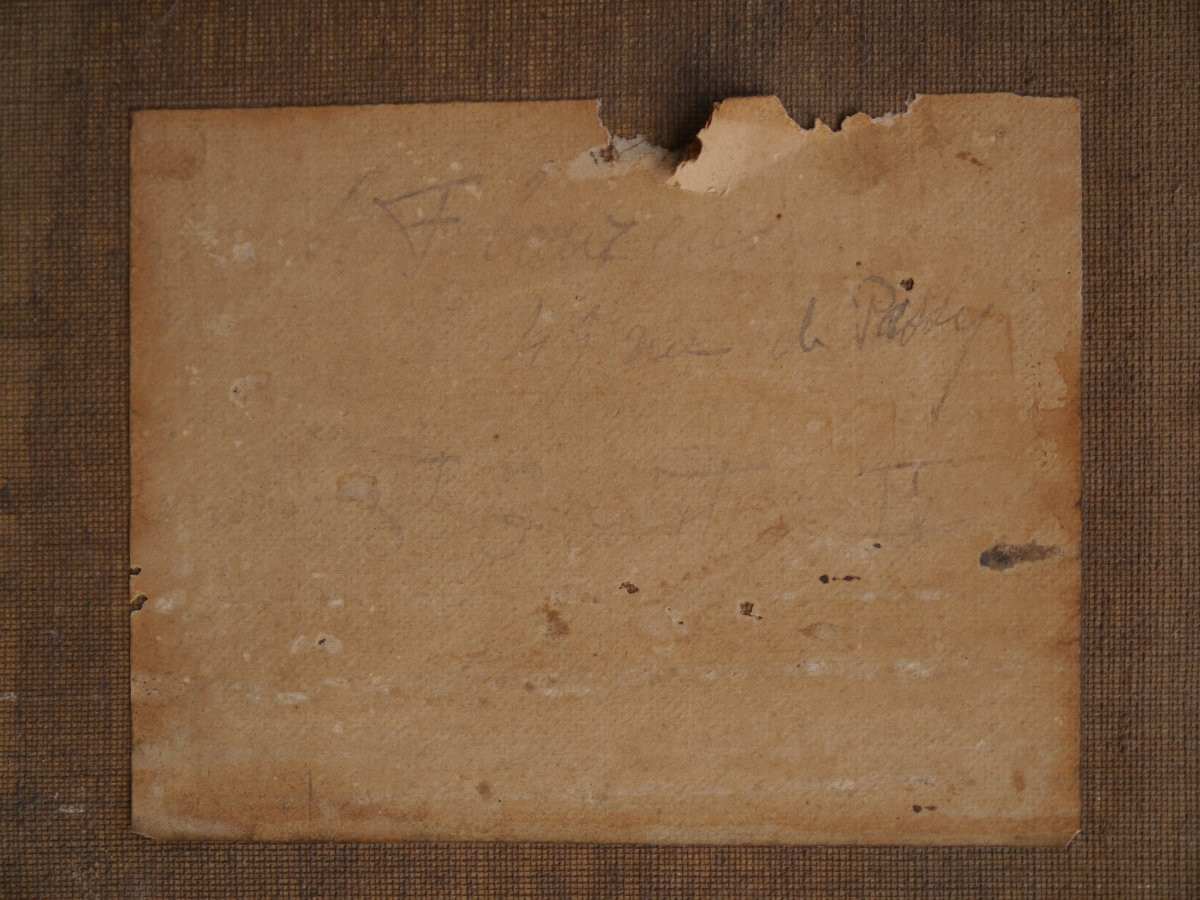 Woman  In Front Of The Church. Renée Flourens, 19th-20th Century-photo-8