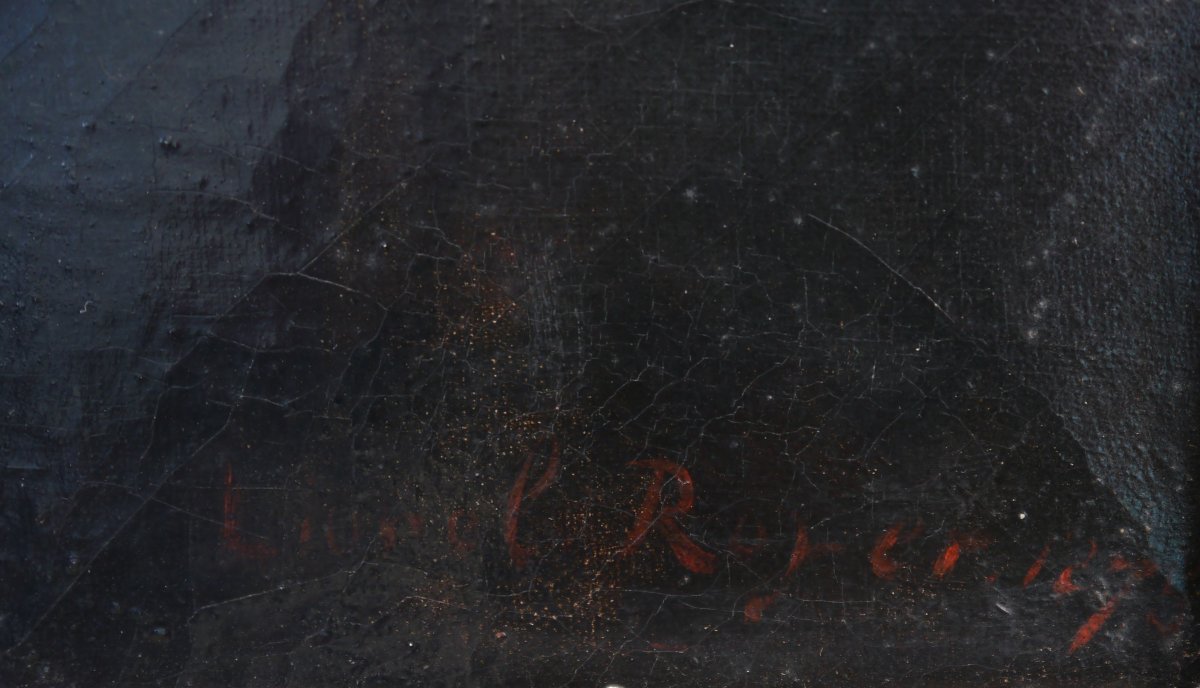 Portrait de femme souriant 1875. Lionel ROYER (1852-1926)-photo-7