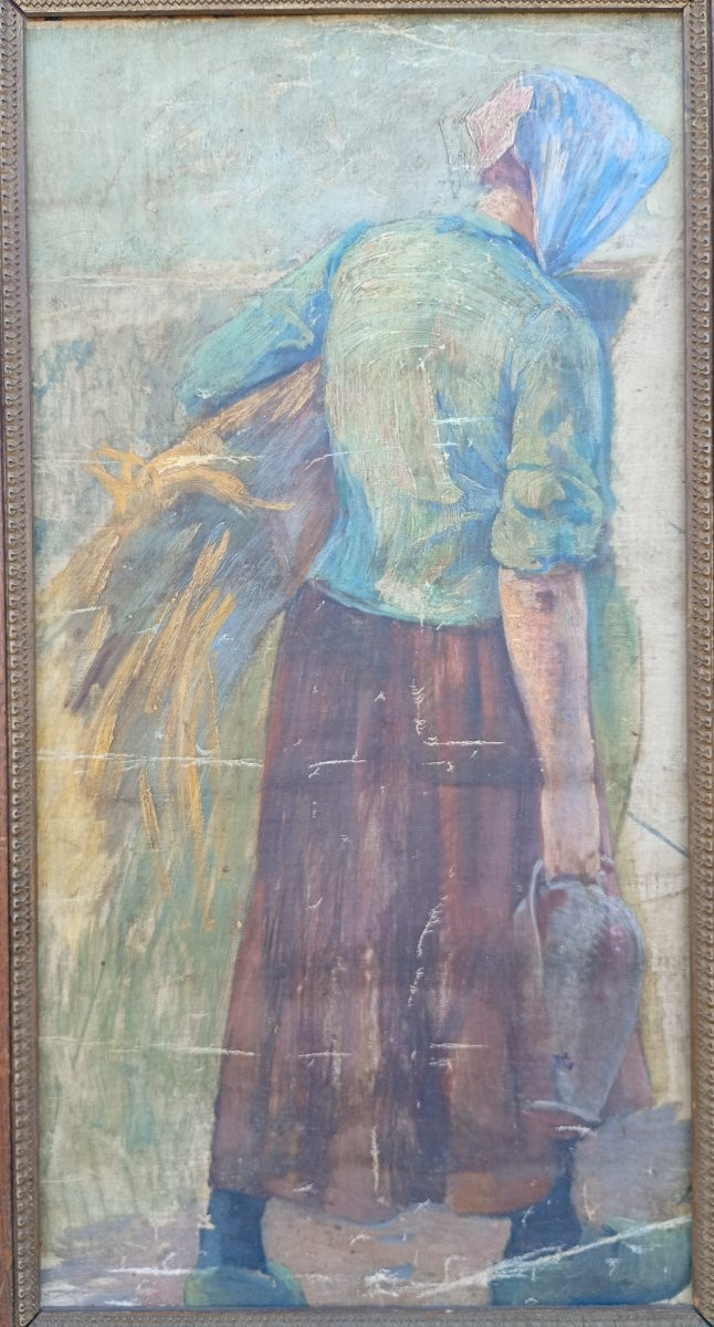 Large Study Circa 1900, Peasant-photo-2
