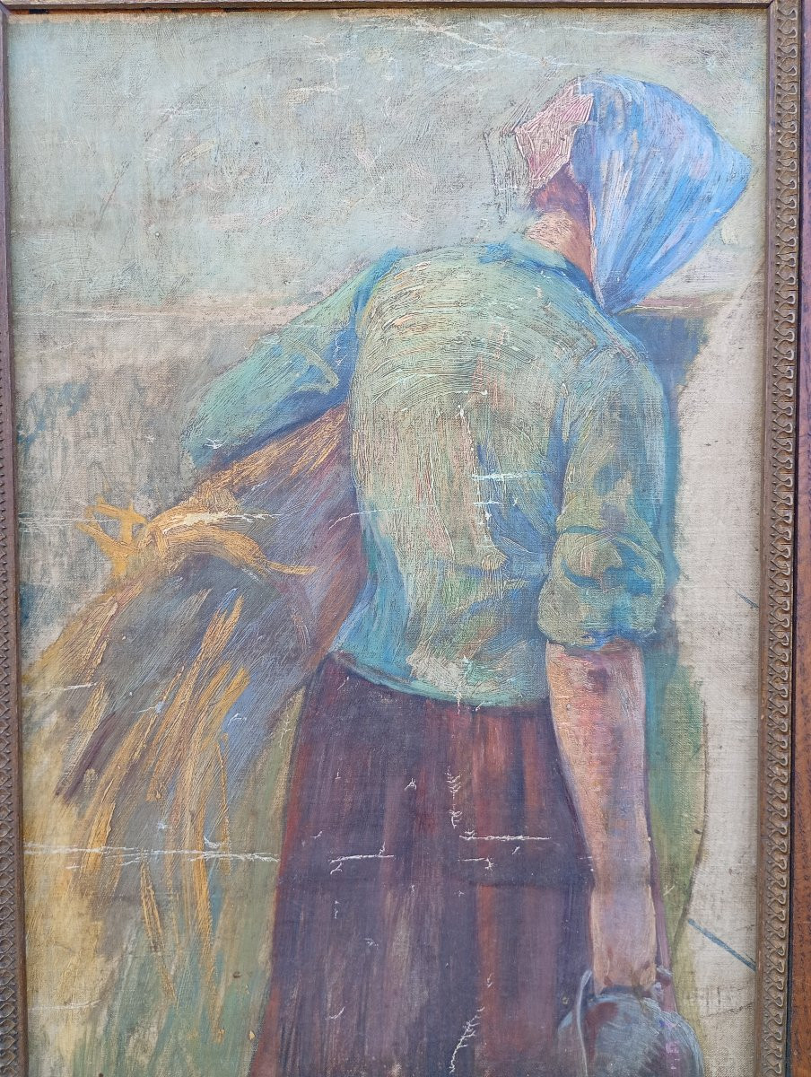 Large Study Circa 1900, Peasant-photo-1