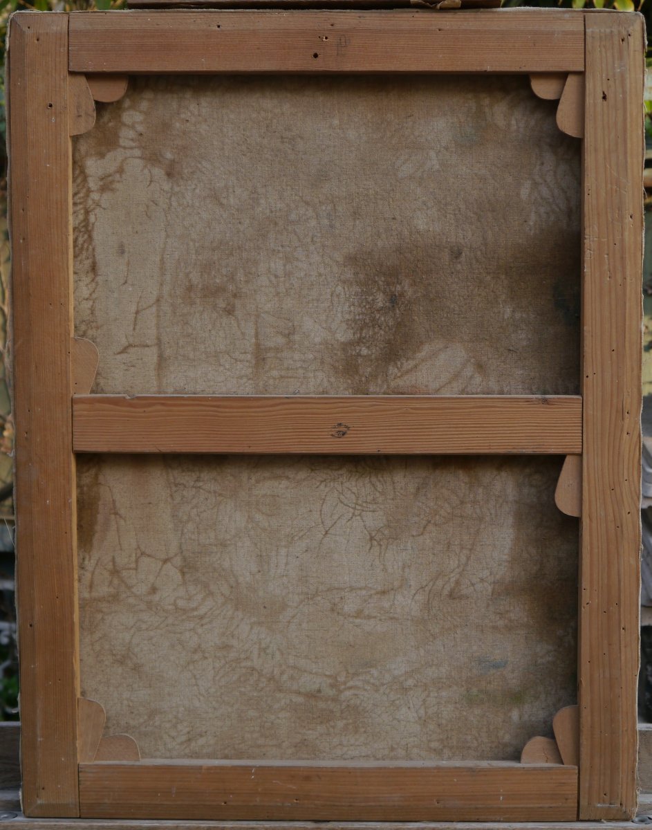 Jeune femme au bord de la rivière, 1900. Charles Nauert XIX-XXè-photo-7