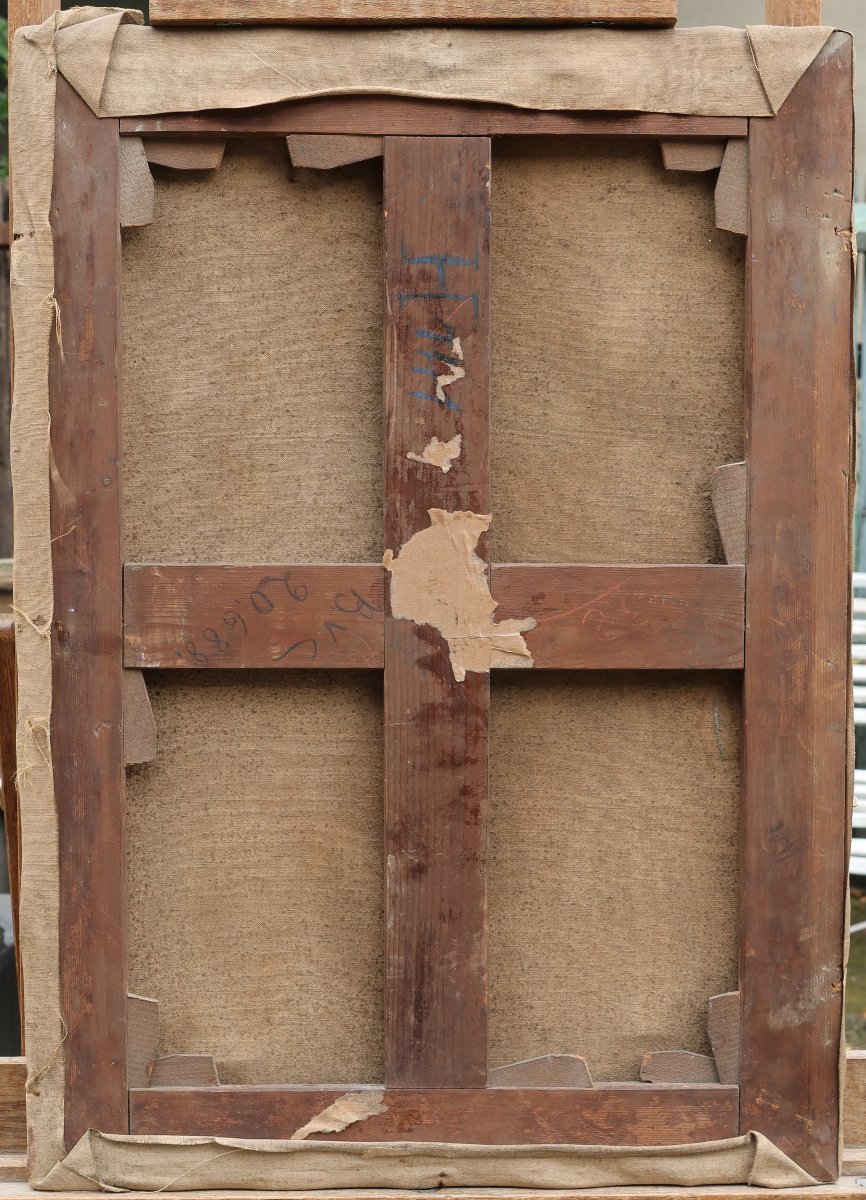 Young Woman With A Parasol And A Book. Henri Gaston Darien (1864-1926)-photo-7