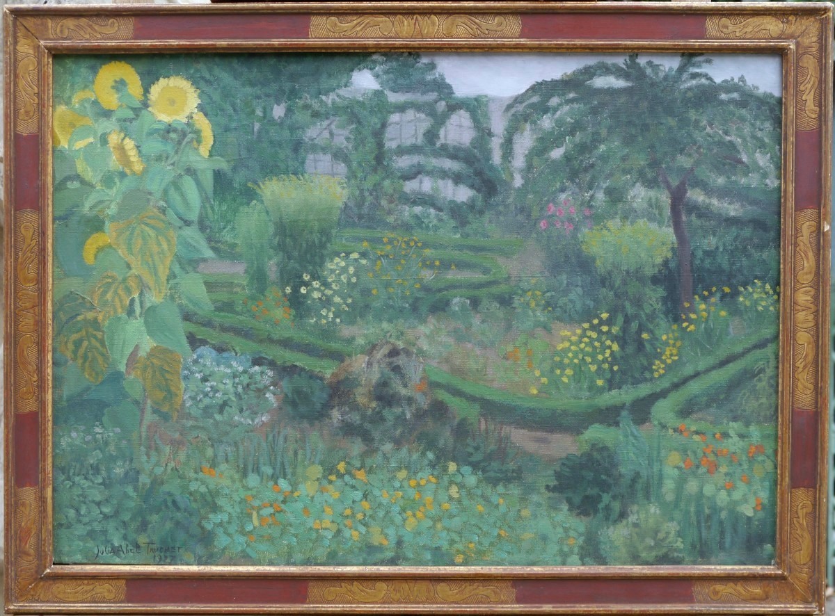 Sunflower Garden. Julia Abel-truchet (1862-1935)-photo-2