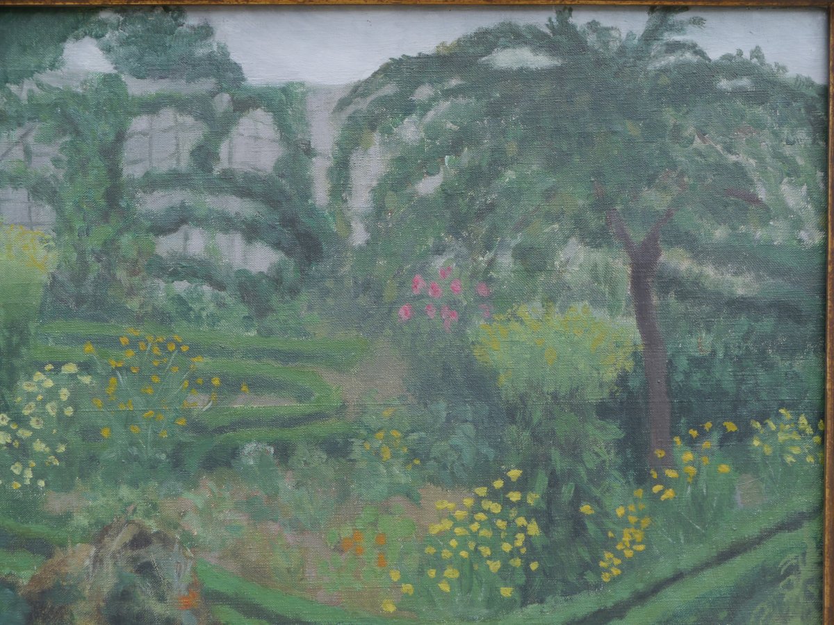 Sunflower Garden. Julia Abel-truchet (1862-1935)-photo-1