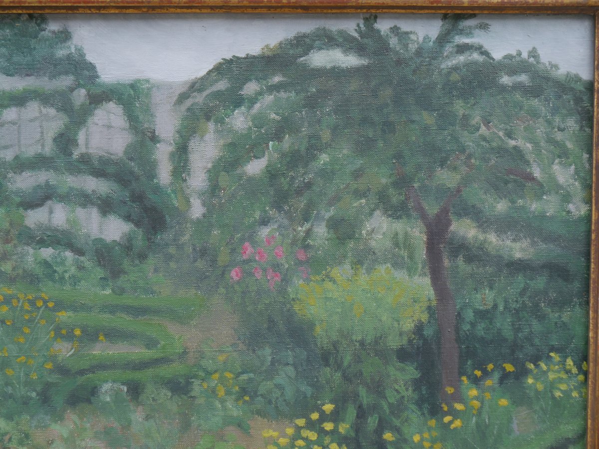 Sunflower Garden. Julia Abel-truchet (1862-1935)-photo-2