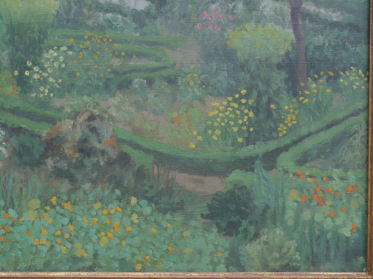 Sunflower Garden. Julia Abel-truchet (1862-1935)-photo-3