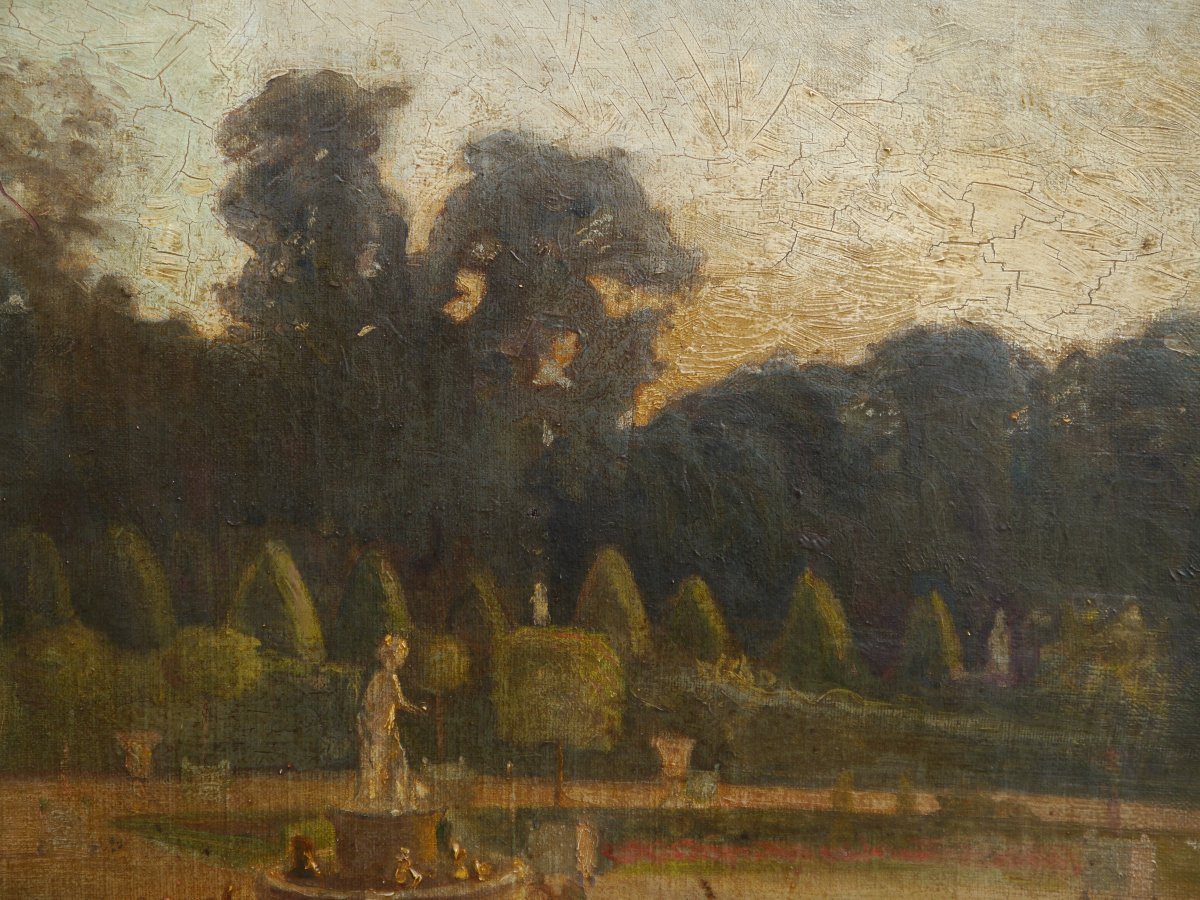 Versailles Park And Latone Basin. Charles Clerambault (1885-?)-photo-4