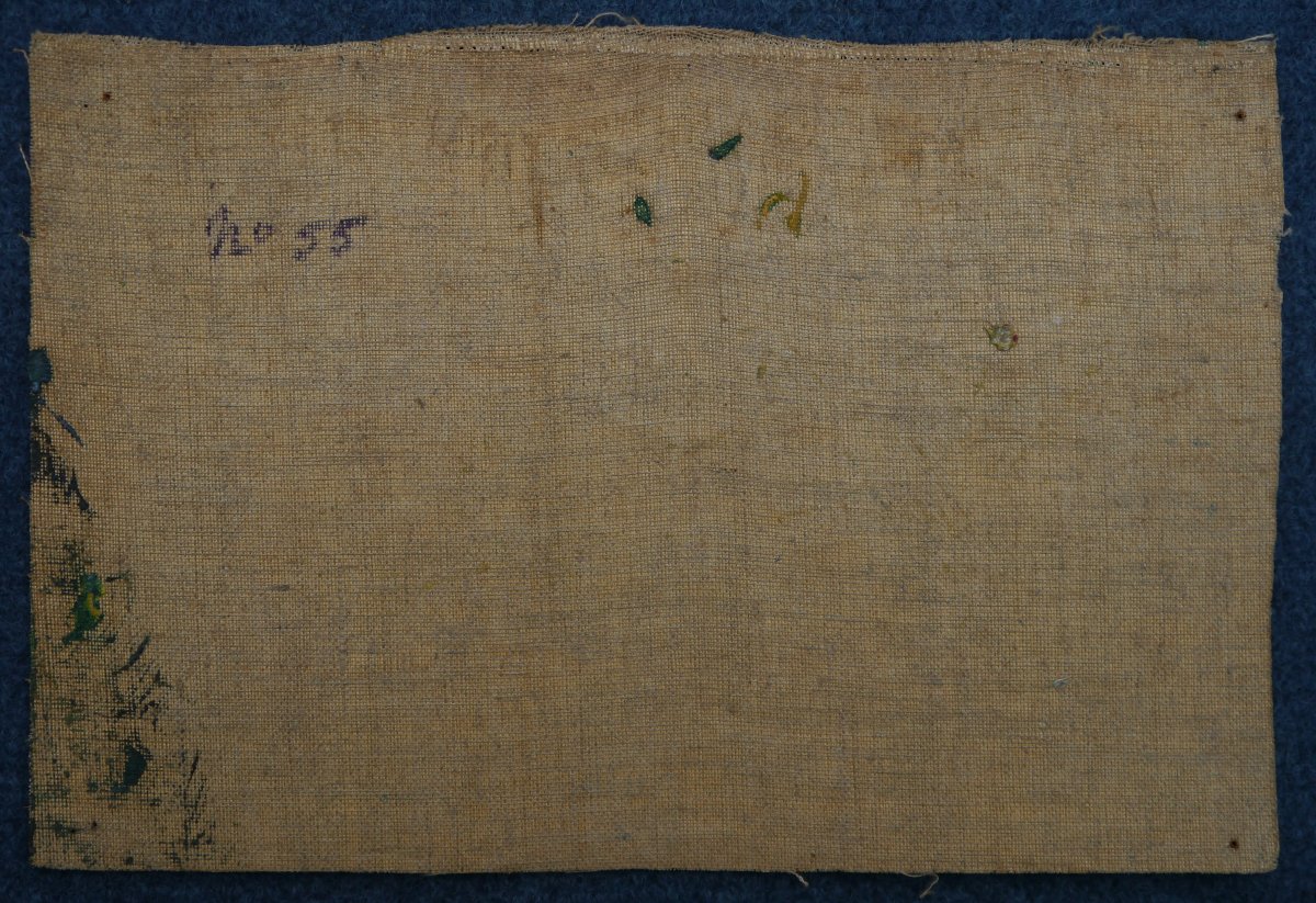 Landscape Study Of Sky And Clouds. Raymond Thibésart (1874-1968)-photo-3